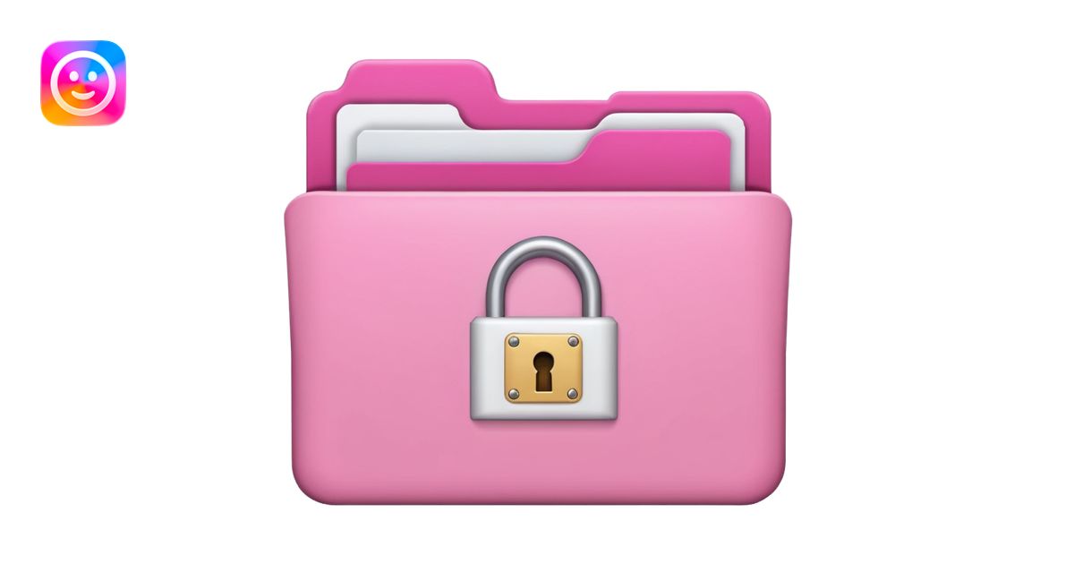 mix light pink dark pink and white girly lock with a folder behind it ...