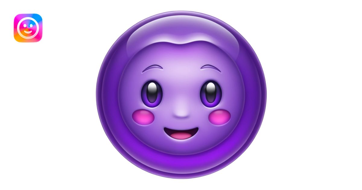 jelly disc smushed emoji | AI Emoji Generator