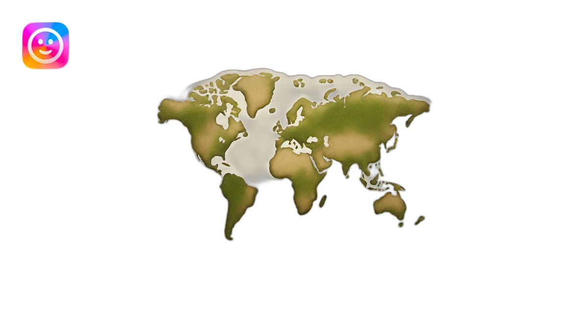 world map emoji | AI Emoji Generator