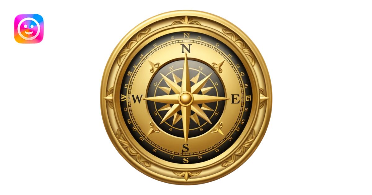 compass emoji | AI Emoji Generator
