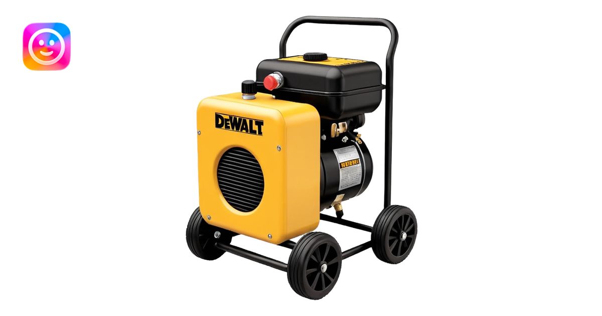 diy wood cube air compressor cart plans for dewalt compressor emoji ...