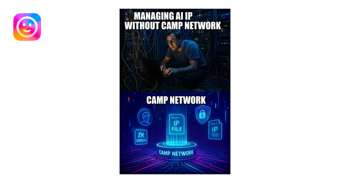A modern meme layout with two panels. First panel shows a chaotic ...