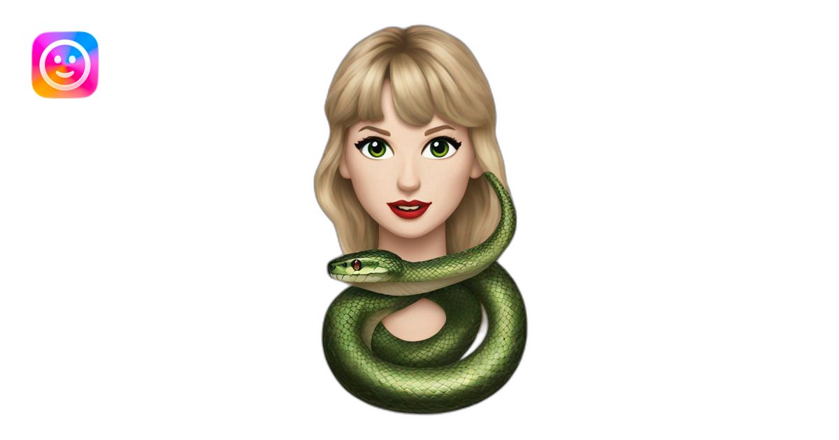 taylor swift reputation era snake emoji | AI Emoji Generator