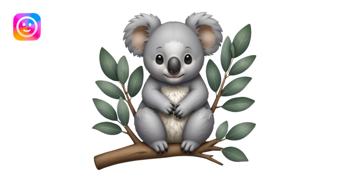 koala tree emoji | AI Emoji Generator