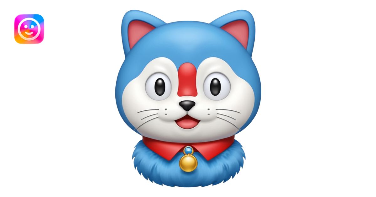 Doraemon normal emoji | AI Emoji Generator