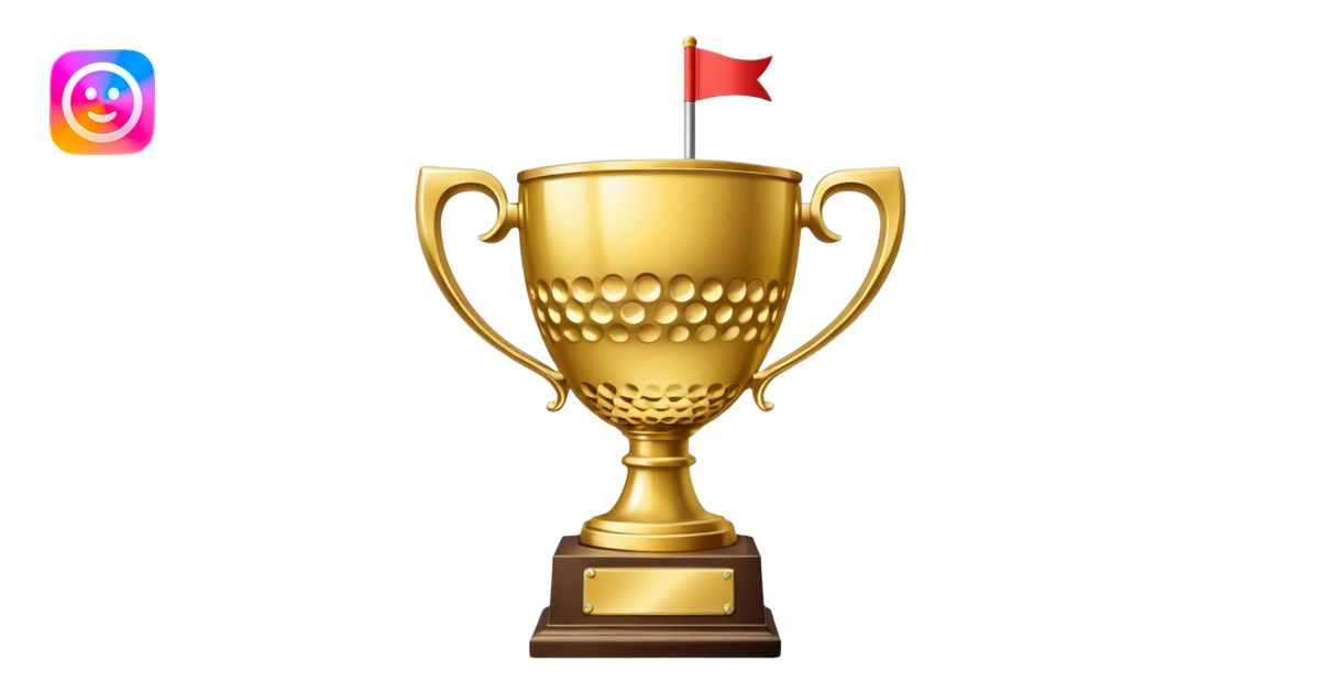 golf club championship trophy emoji | AI Emoji Generator