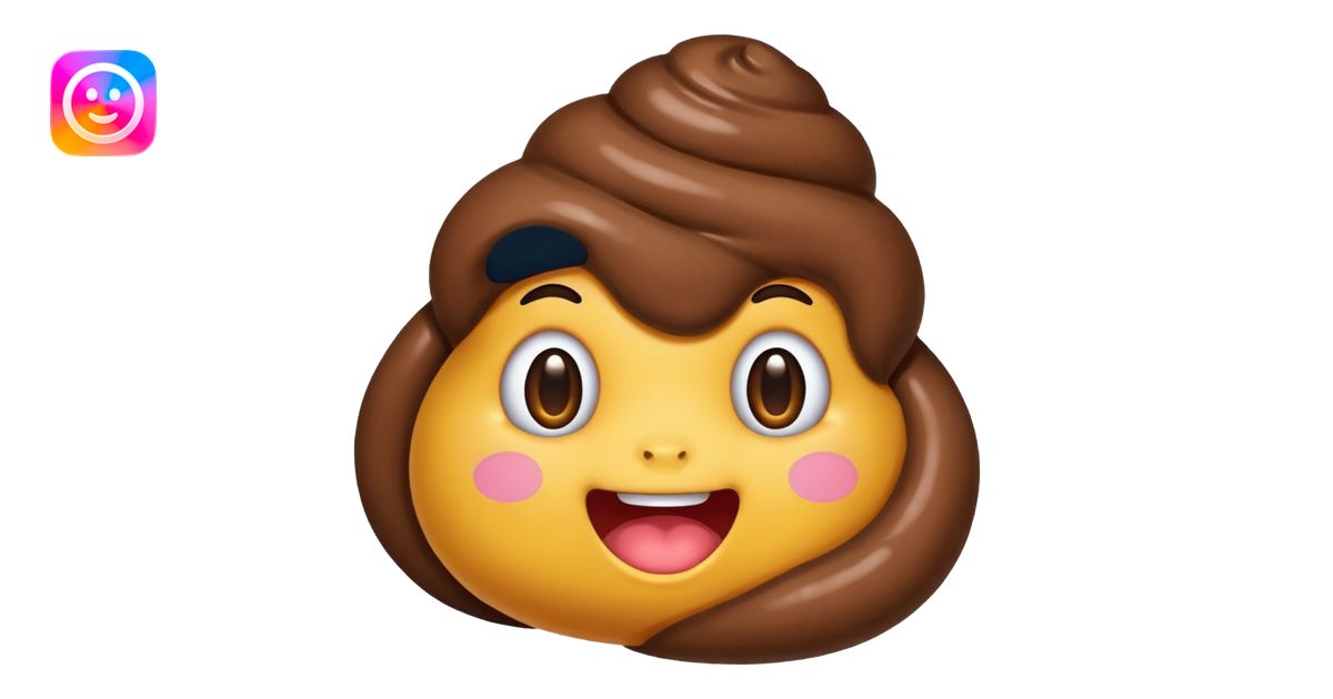 Mix poop and uwu emoji | AI Emoji Generator