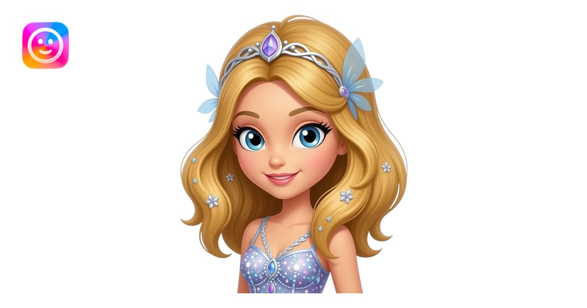 Bloom from Winx Club wearing her Enchantix. emoji | AI Emoji Generator