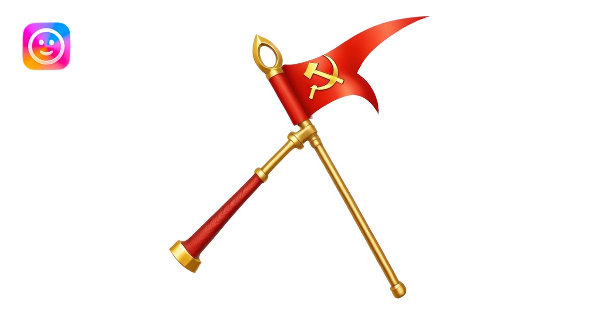 Soviet Union Flag emoji | AI Emoji Generator