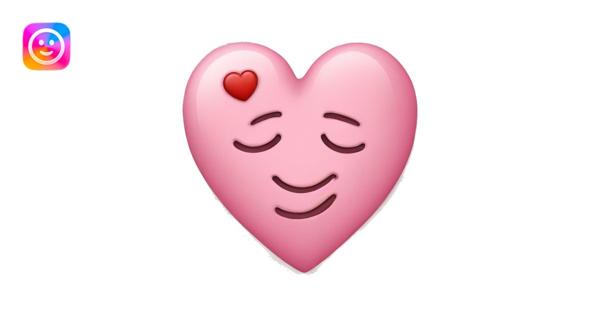 Heart with Leo print emoji | AI Emoji Generator