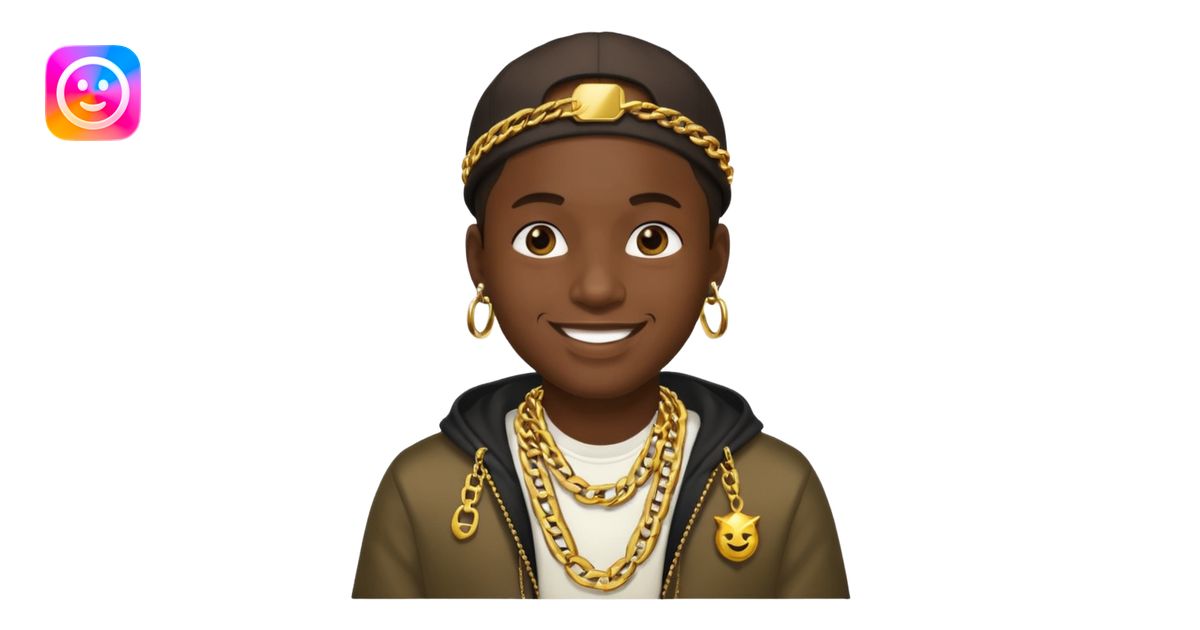 rapper emoji | AI Emoji Generator