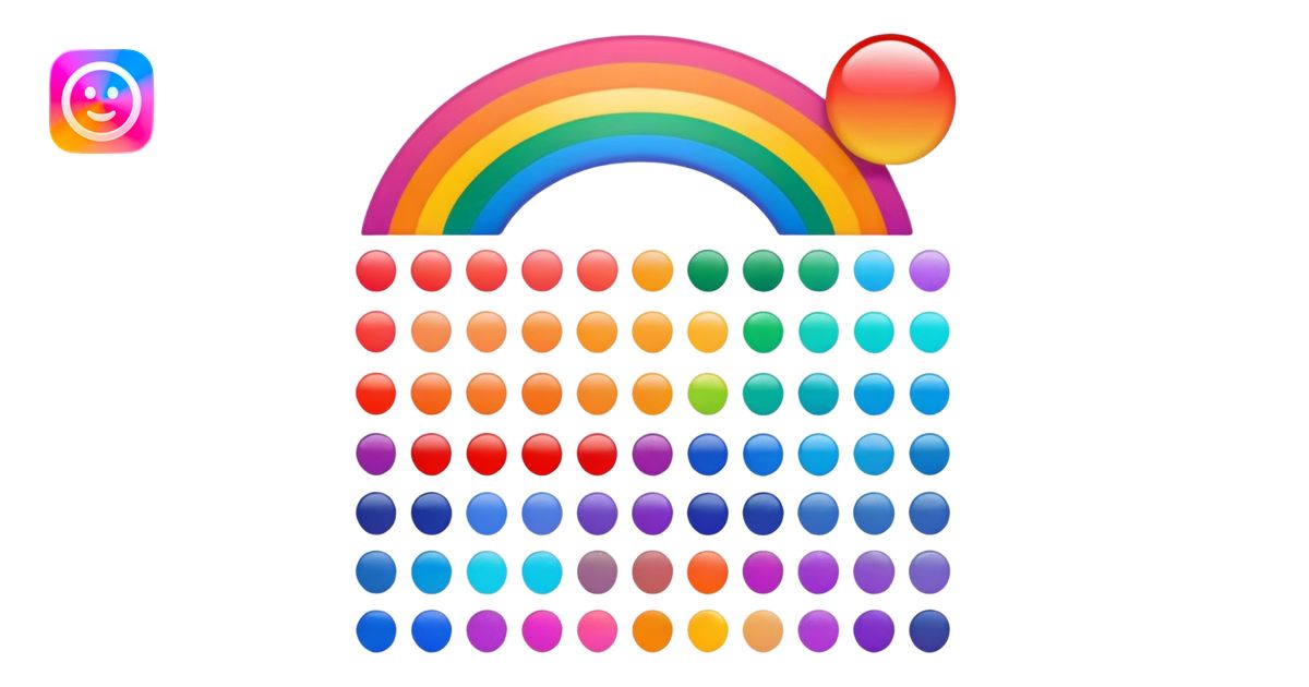 Color palette emoji | AI Emoji Generator