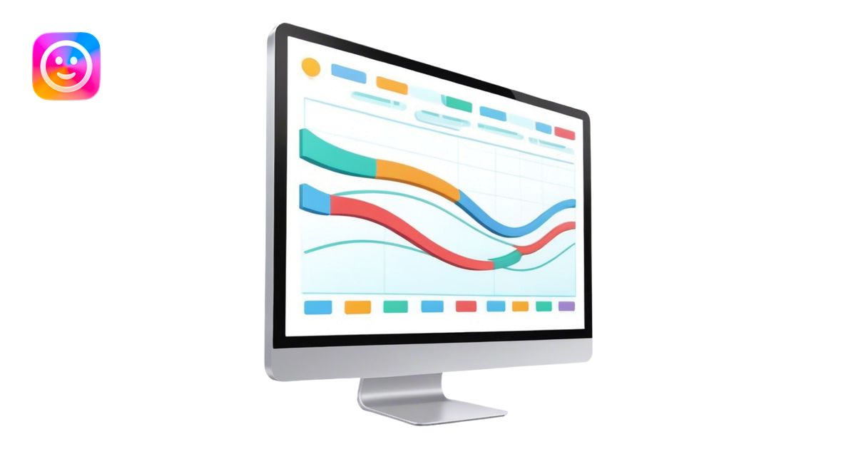 Animation and motion design. A computer screen with an animation ...