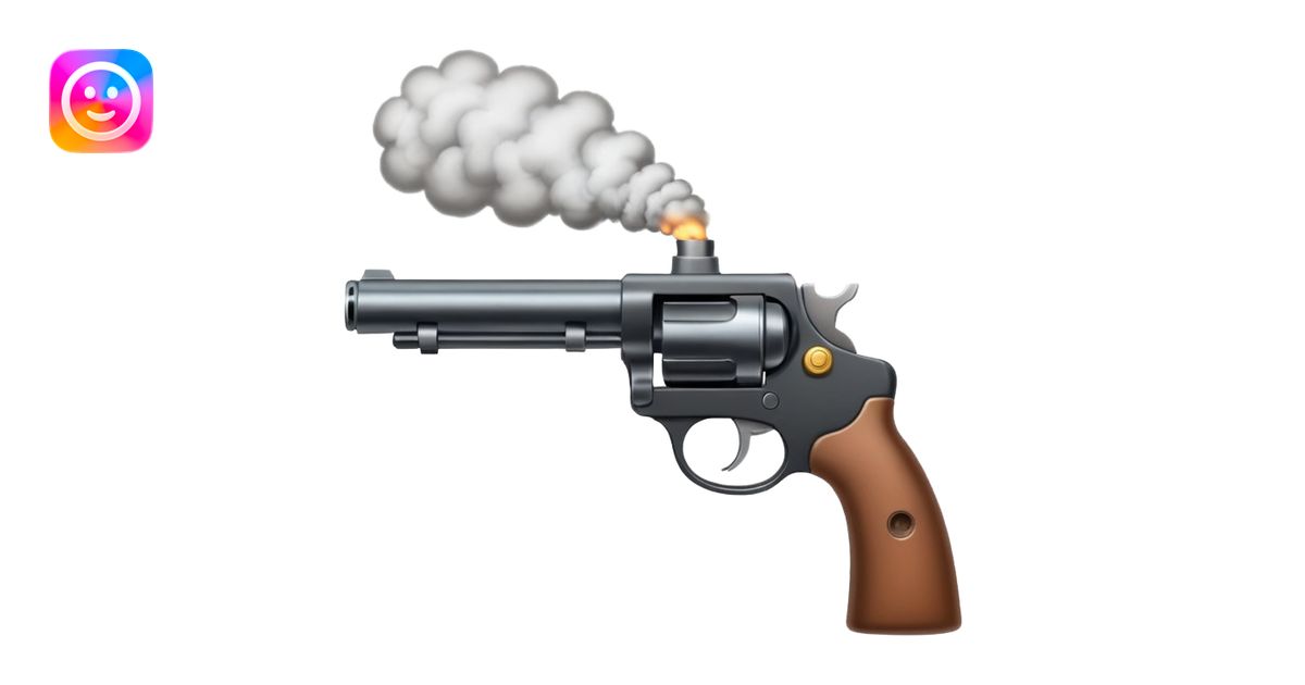 Gun shooting emoji | AI Emoji Generator