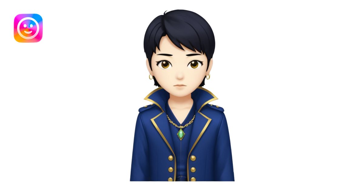 Rumi from k-pop demon hunters emoji | AI Emoji Generator