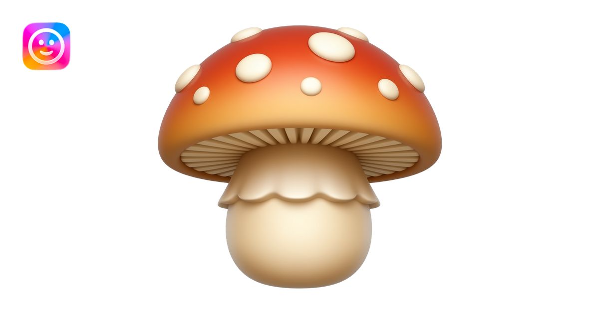 Mushroom emoji | AI Emoji Generator