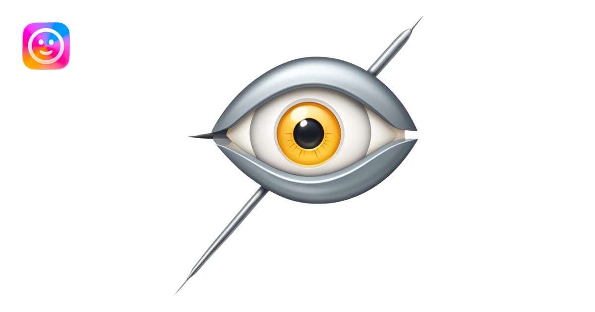 sewing needle with a visible hole (eye) emoji | AI Emoji Generator