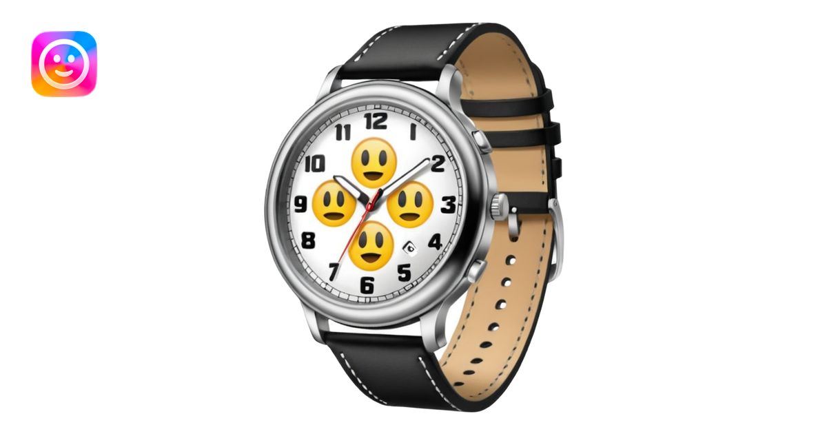 analog wrist watch emoji | AI Emoji Generator
