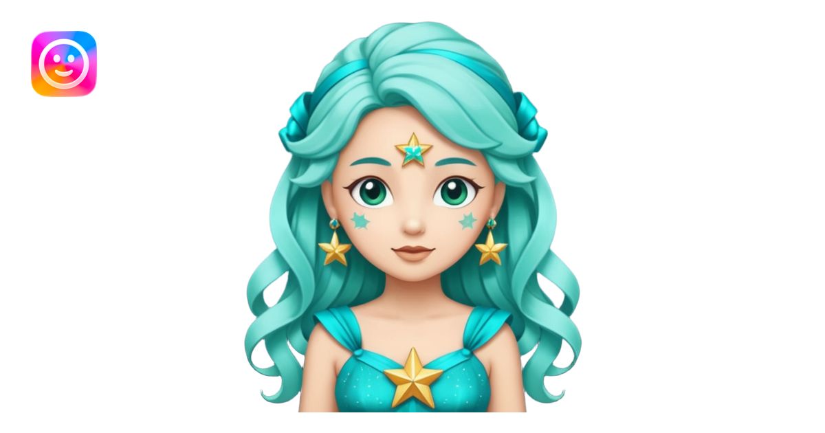 Stella sparkle sprite guardian of sparkle theater star-shaped head and ...