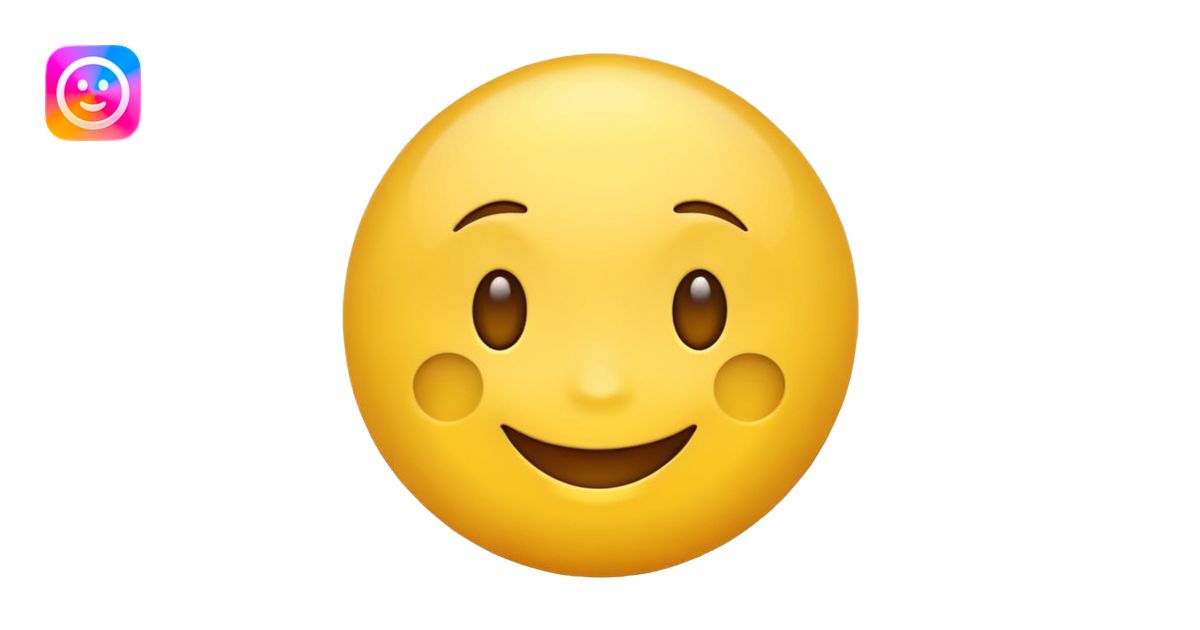 Emoji, yellow round teasing smile emoji | AI Emoji Generator