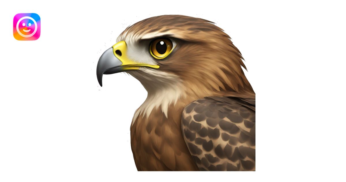 Hawk emoji | AI Emoji Generator