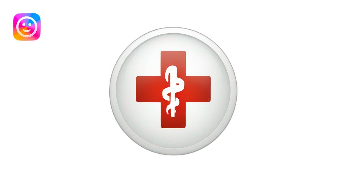 First Aid Symbol emoji | AI Emoji Generator