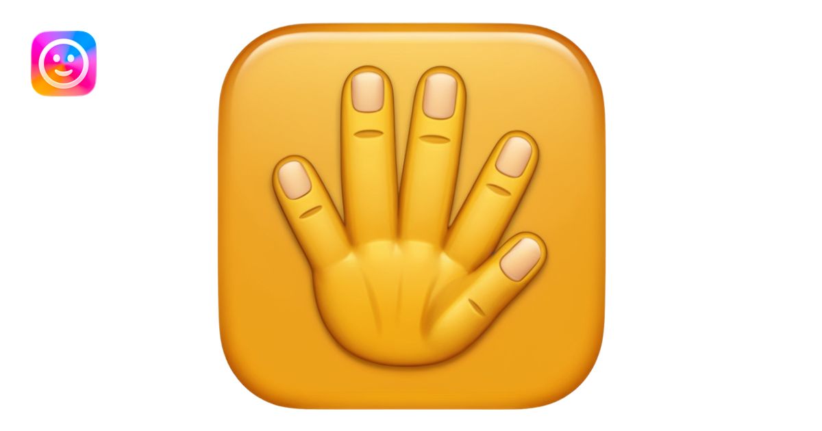 finger emoji | AI Emoji Generator