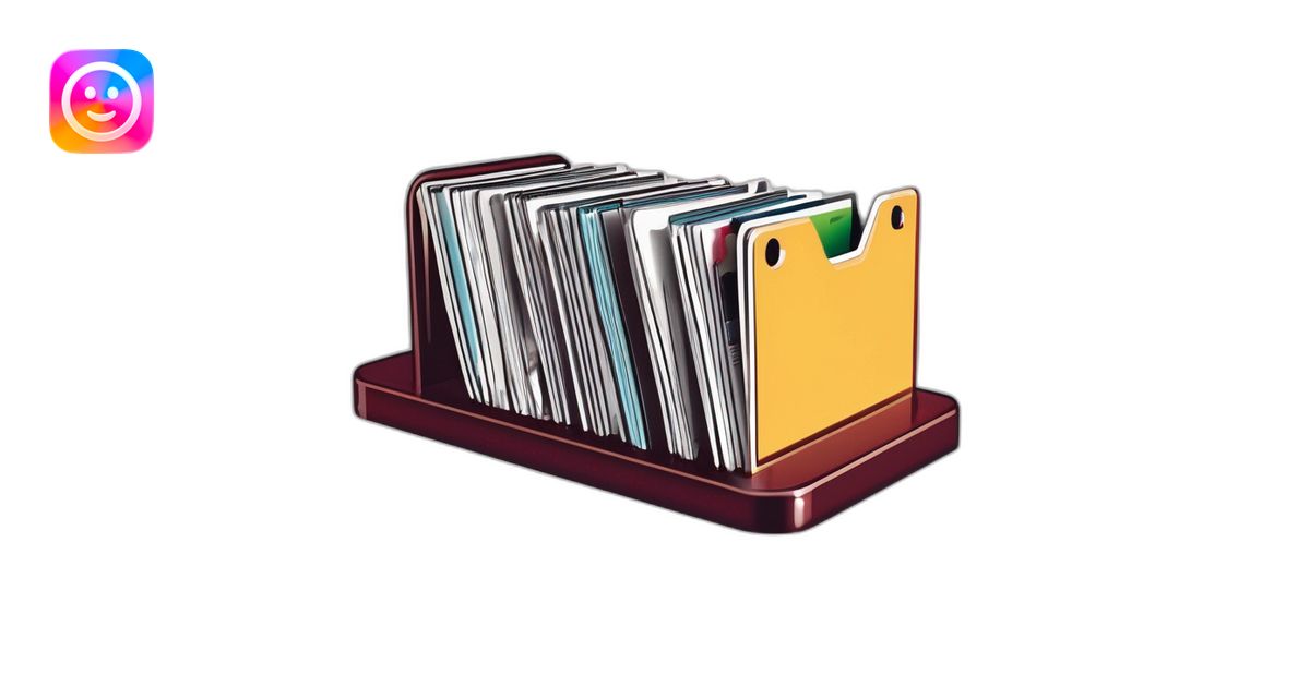 magazine rack emoji | AI Emoji Generator