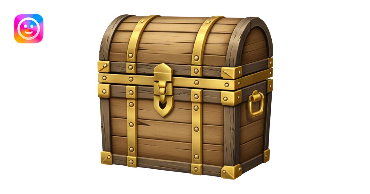 Treasure chest emoji | AI Emoji Generator
