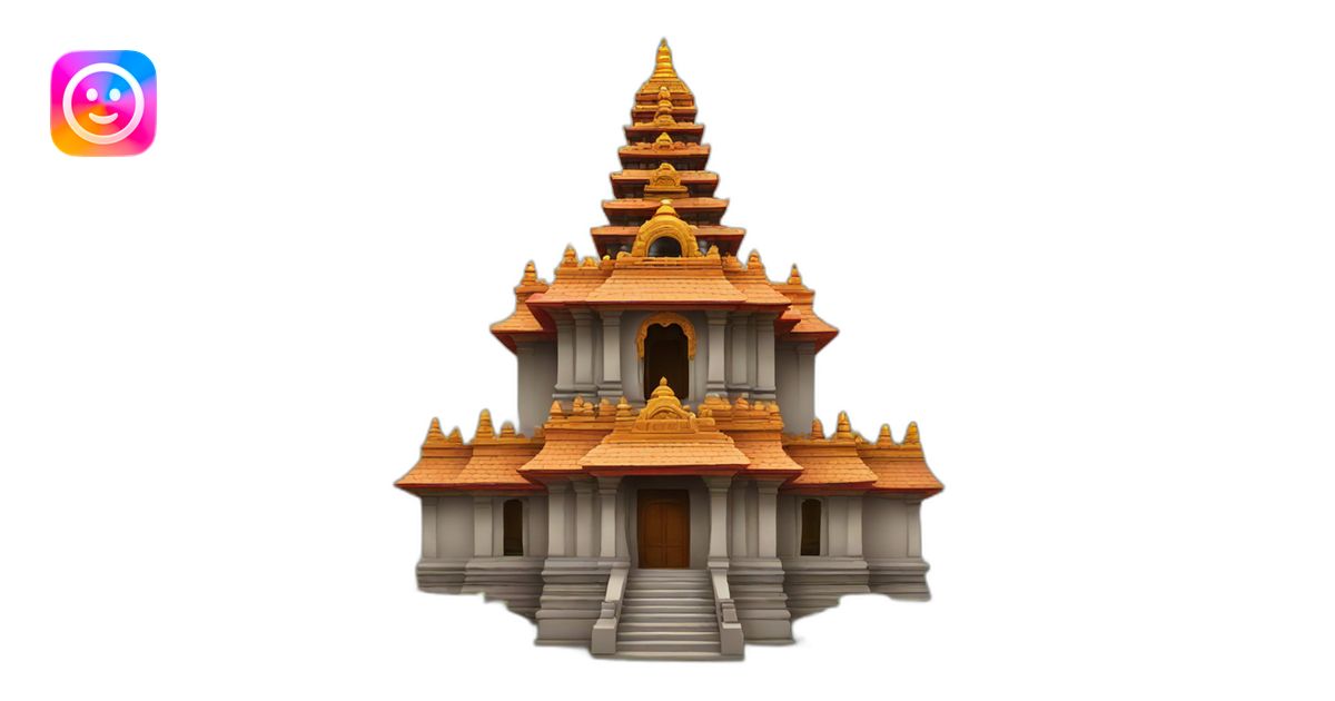 Hindu temple emoji | AI Emoji Generator