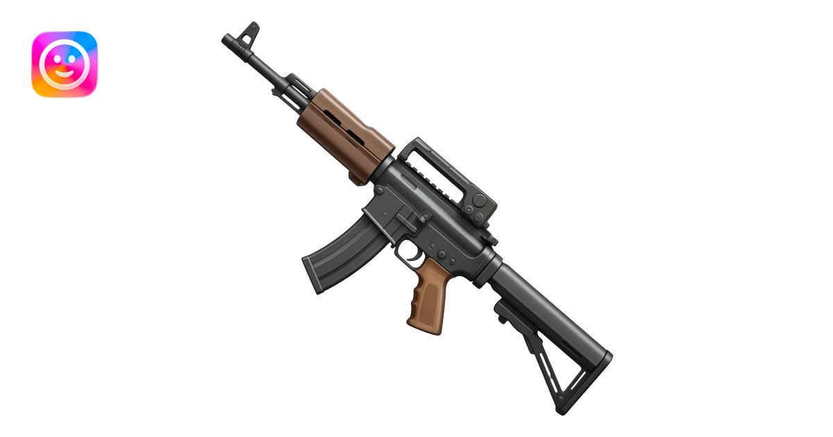 Thompson M1 (Thompson submachine gun) emoji | AI Emoji Generator