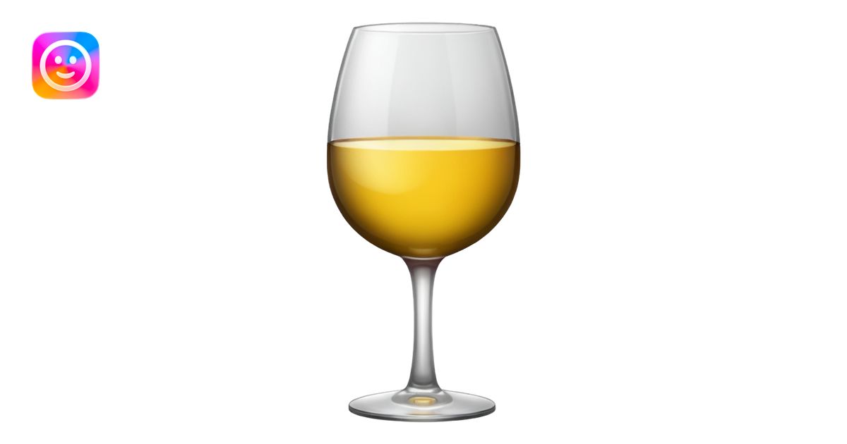 Wine glass emoji | AI Emoji Generator