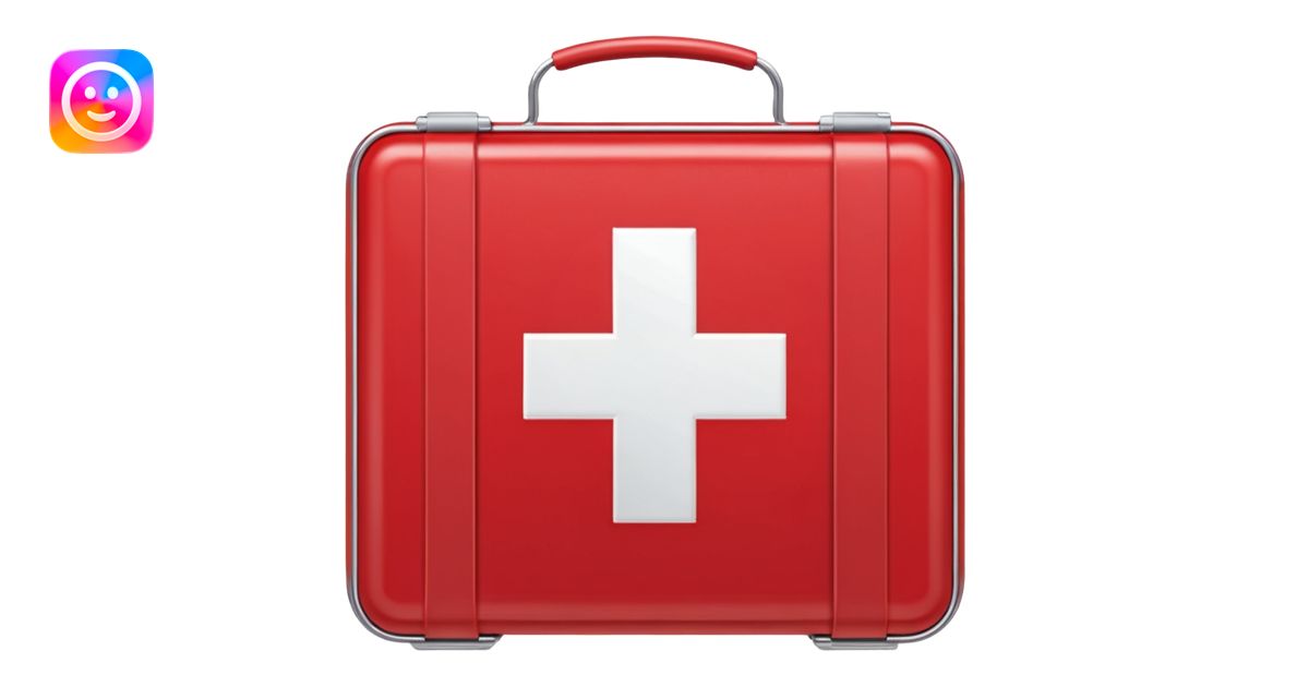 First aid kit emoji | AI Emoji Generator