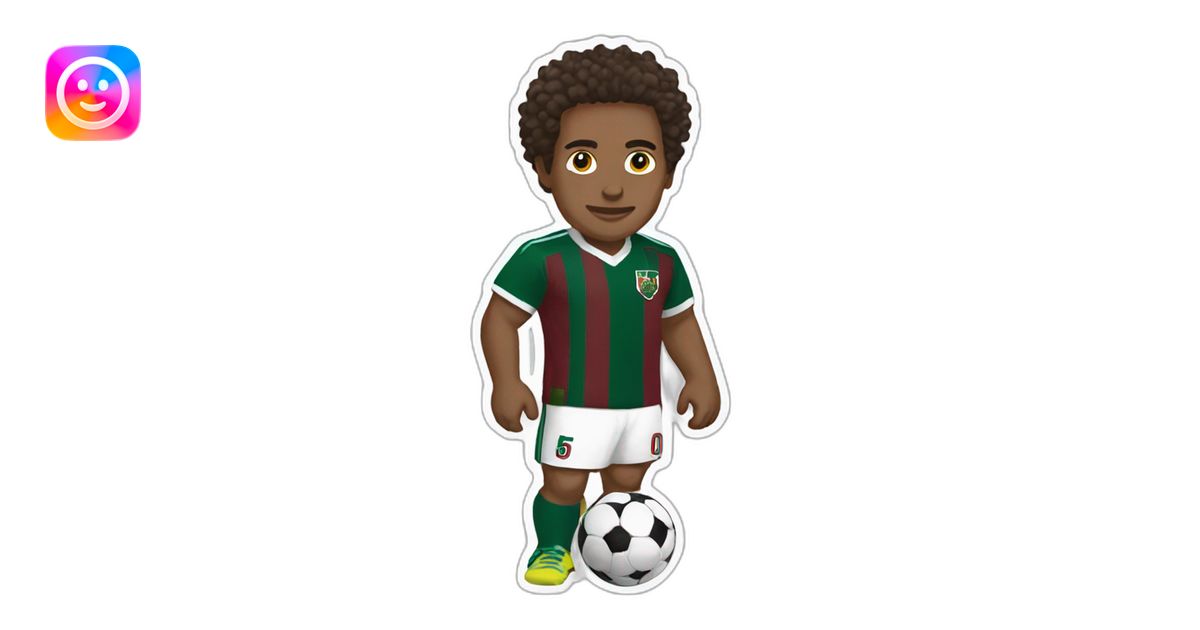 Fluminense football club sticker emoji | AI Emoji Generator