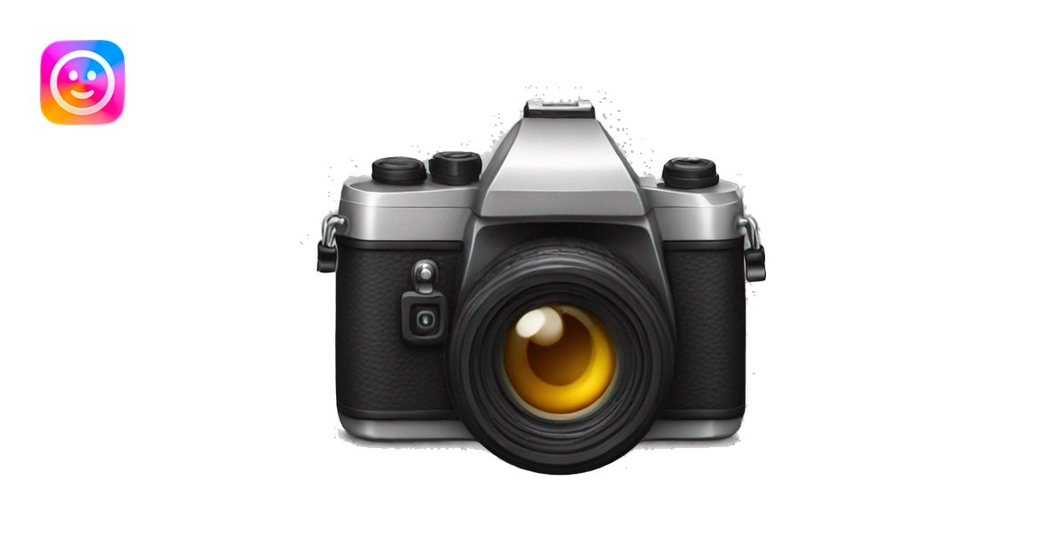 camera emoji | AI Emoji Generator