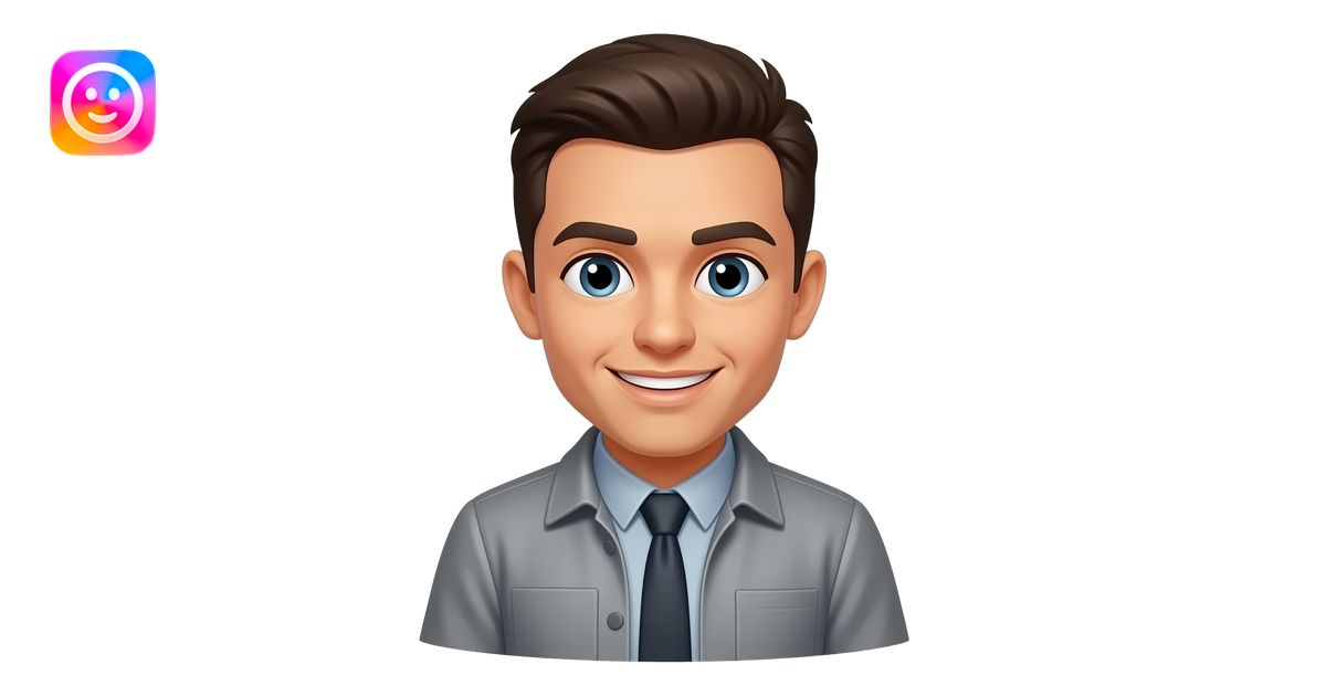 overwhelmed influecer trying to film a reel emoji | AI Emoji Generator