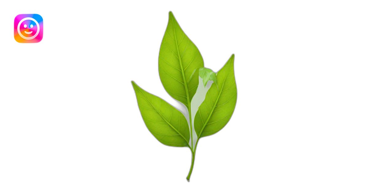 Leaf emoji | AI Emoji Generator