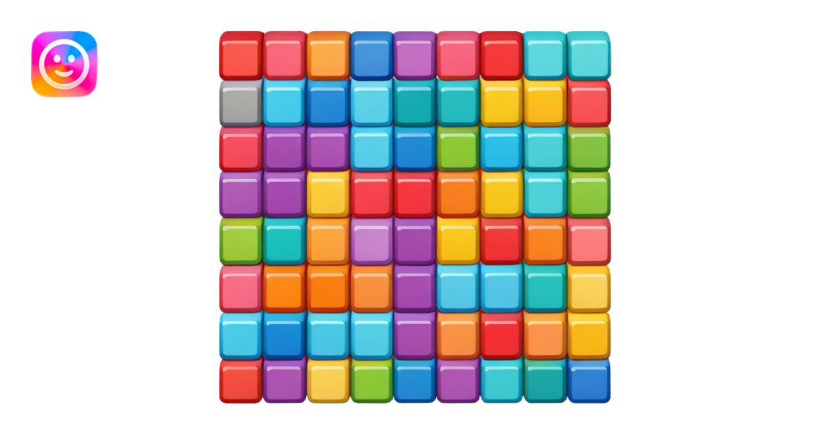generate minecraft sqare blocks different colour emoji | AI Emoji Generator
