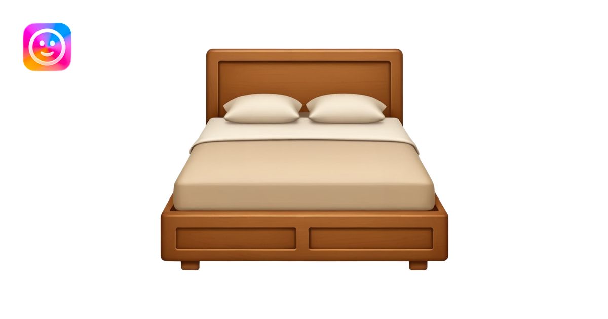 bed emoji | AI Emoji Generator