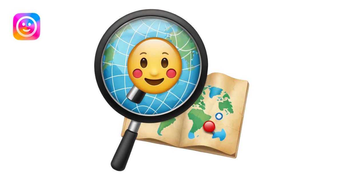 magnifying glass over a map, inspired by Agent Sai Srinivas Athreya ...