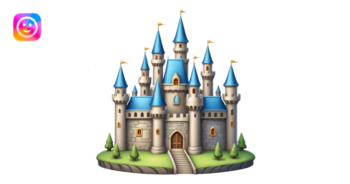 fantasy castle on the sky emoji | AI Emoji Generator