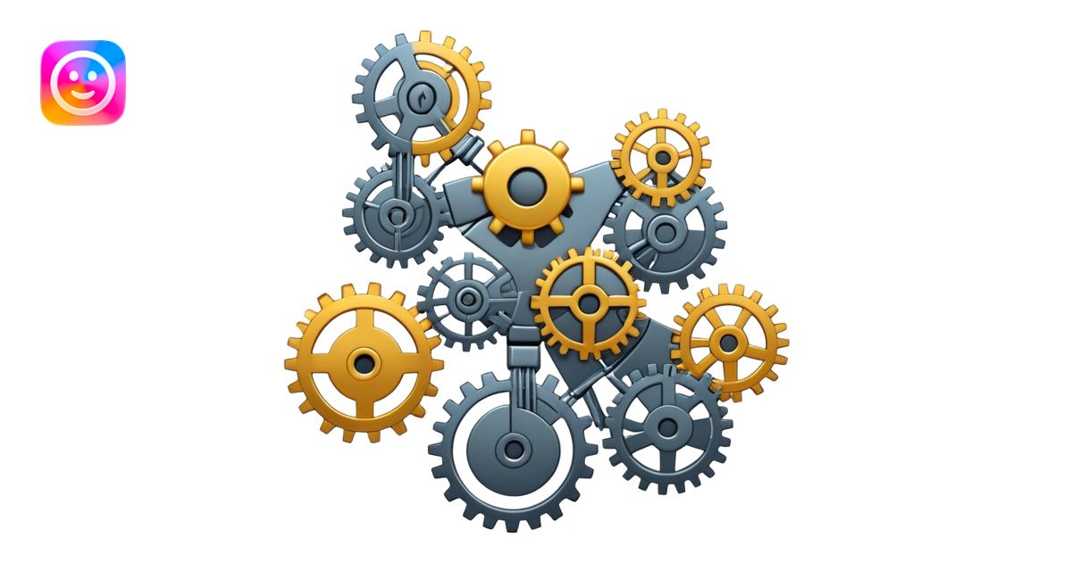 an emoji representing automation. The design should feature ...