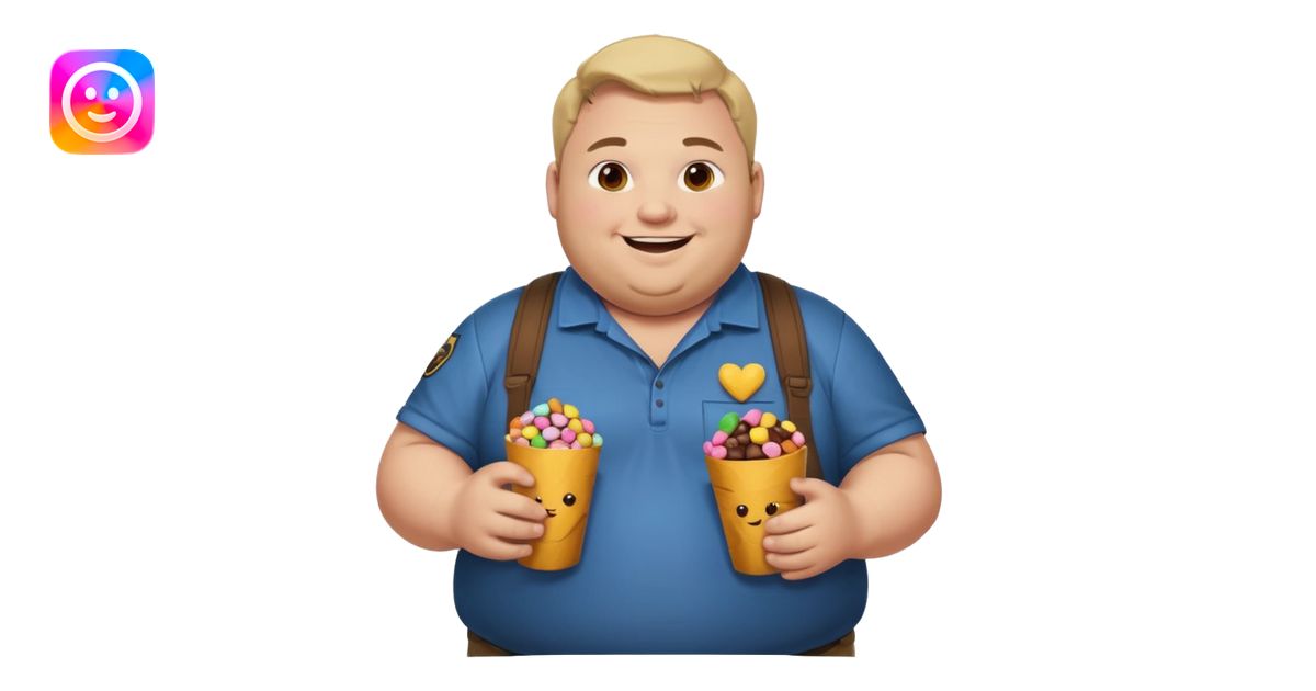 fatman who loves carbs and cholodae and candies who looks like cs go ...