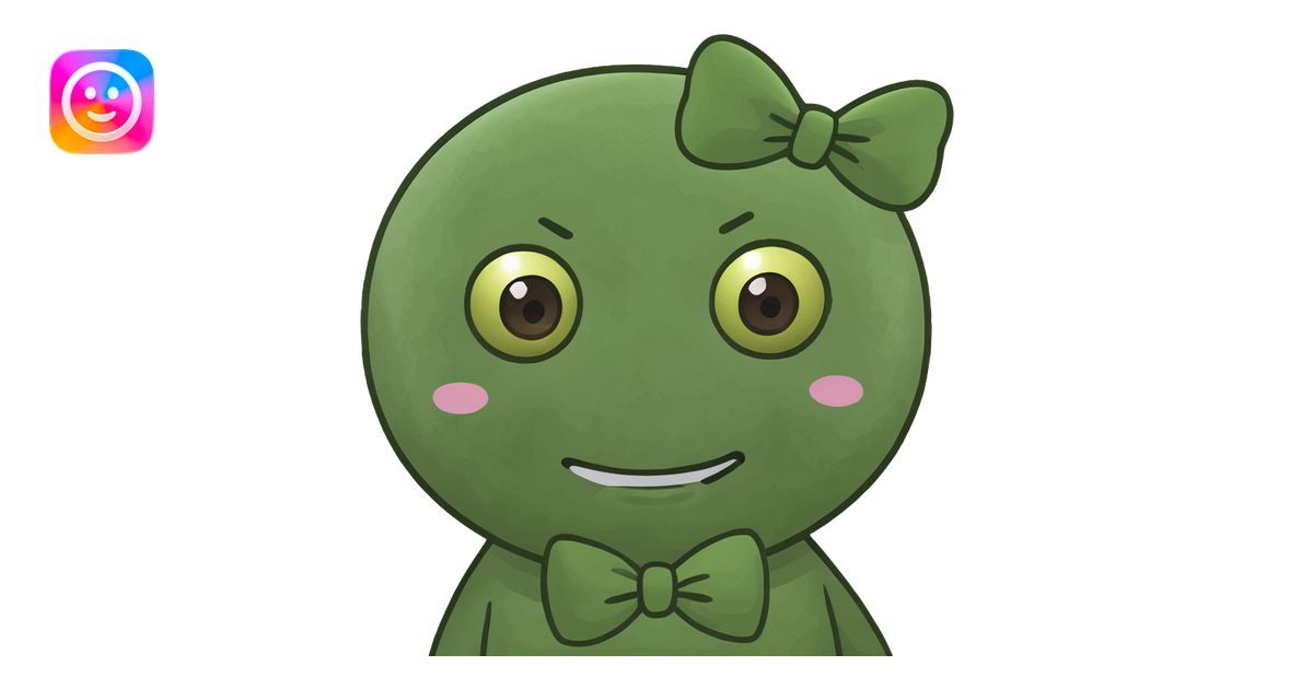 Sus emoji with a bow meme AI Emoji Generator