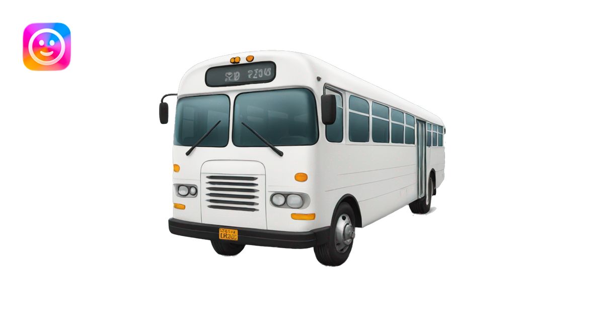 bus emoji | AI Emoji Generator