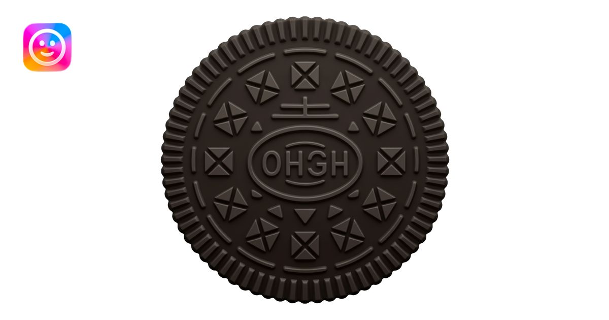 oreo cookie emoji | AI Emoji Generator