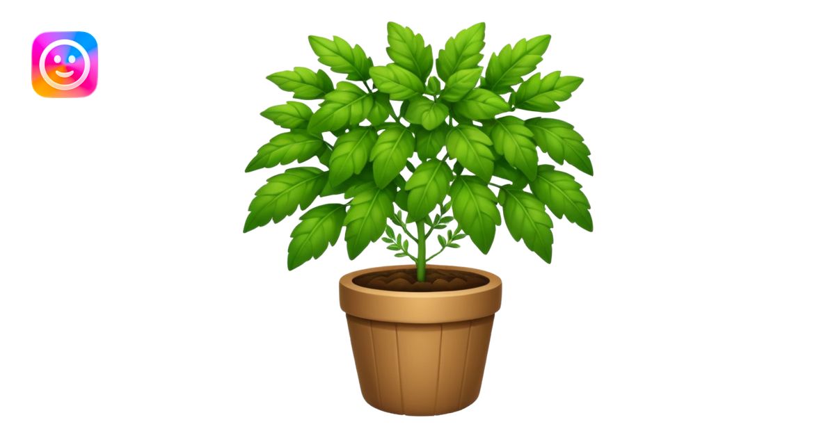 Herb Shrub emoji | AI Emoji Generator