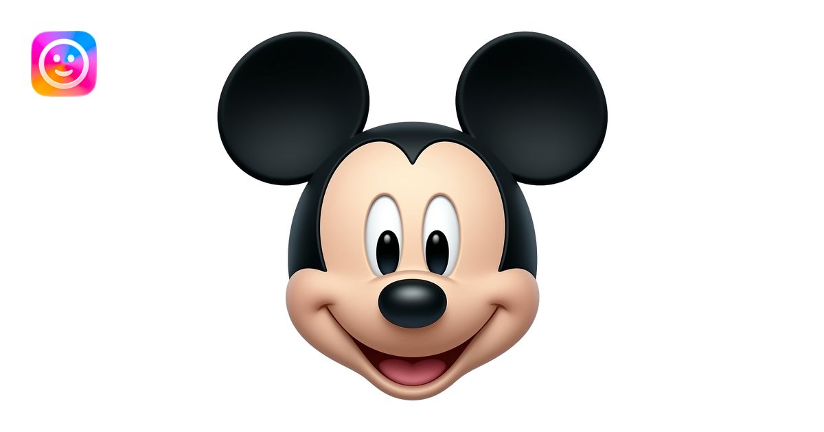 mickey mouse ios emoji emoji | AI Emoji Generator