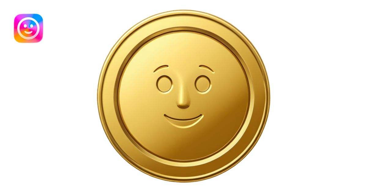 coin emoji emoji | AI Emoji Generator