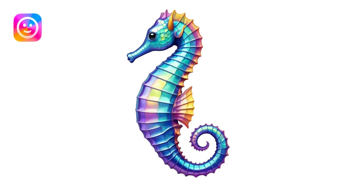 Cavalo marinho emoji | AI Emoji Generator